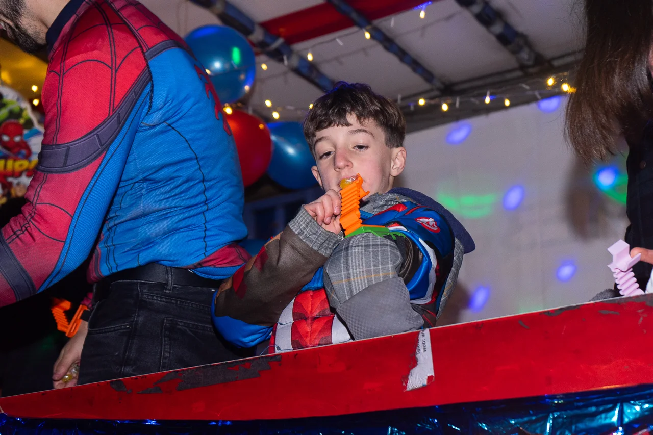 Lanza caramelos diseñado para la Cabalgata de Reyes